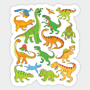 Dinosaur Design for Kids Sticker